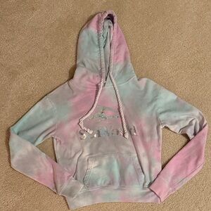 Seaworld Women's Pastel Tie-Dye Hoodie